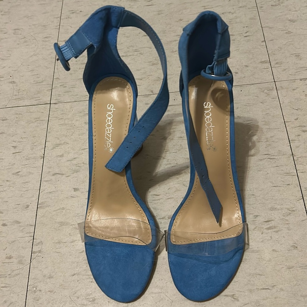 Blue Suede Heel